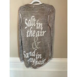 Princess Goes Hollywood Cashmere Blend Embellished Beachy Cardigan US Size 6 Sm